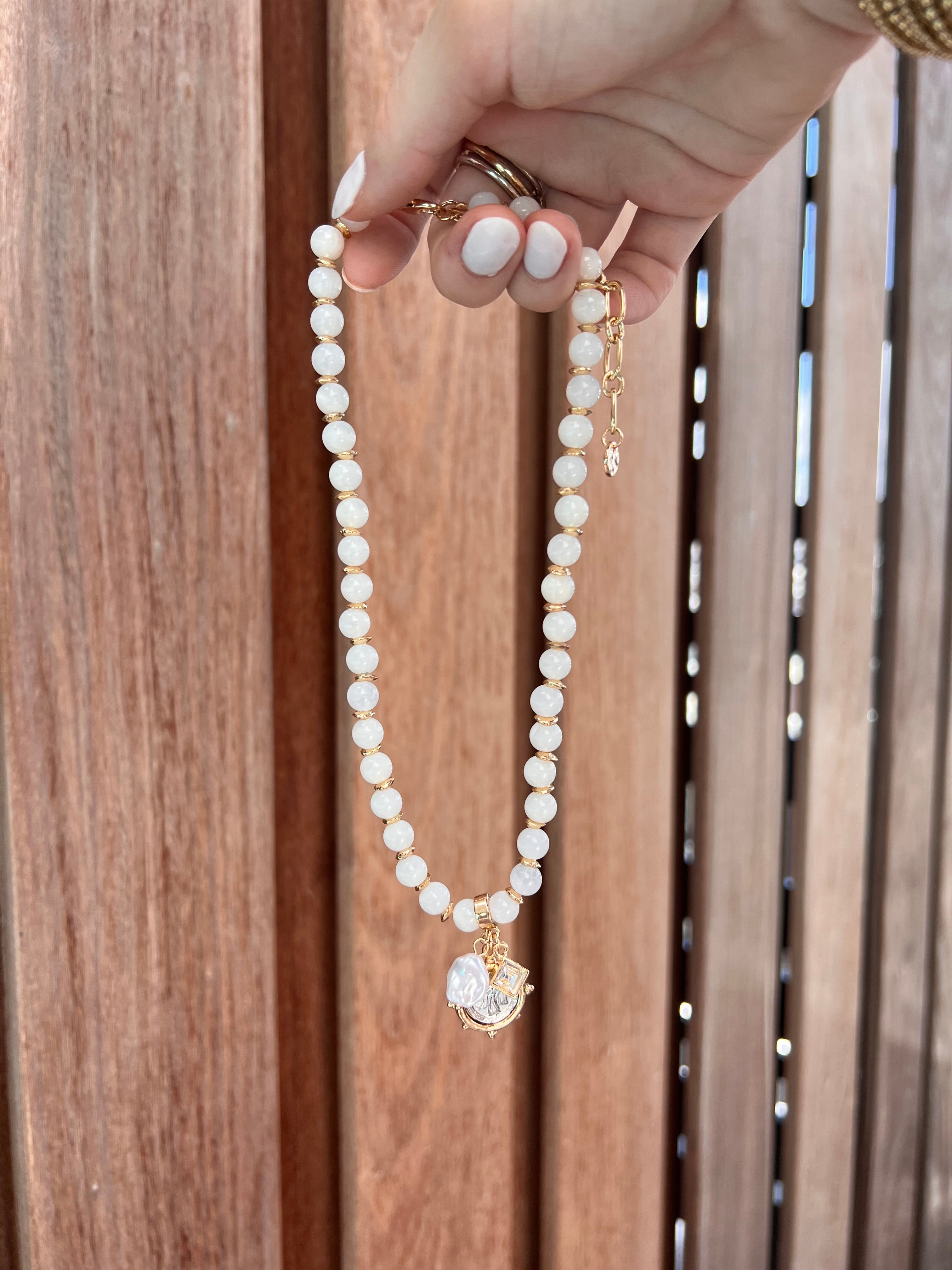 Trio Beaded Necklace